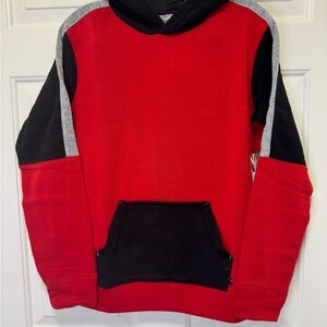 Kids Red and Black Hoodie Set